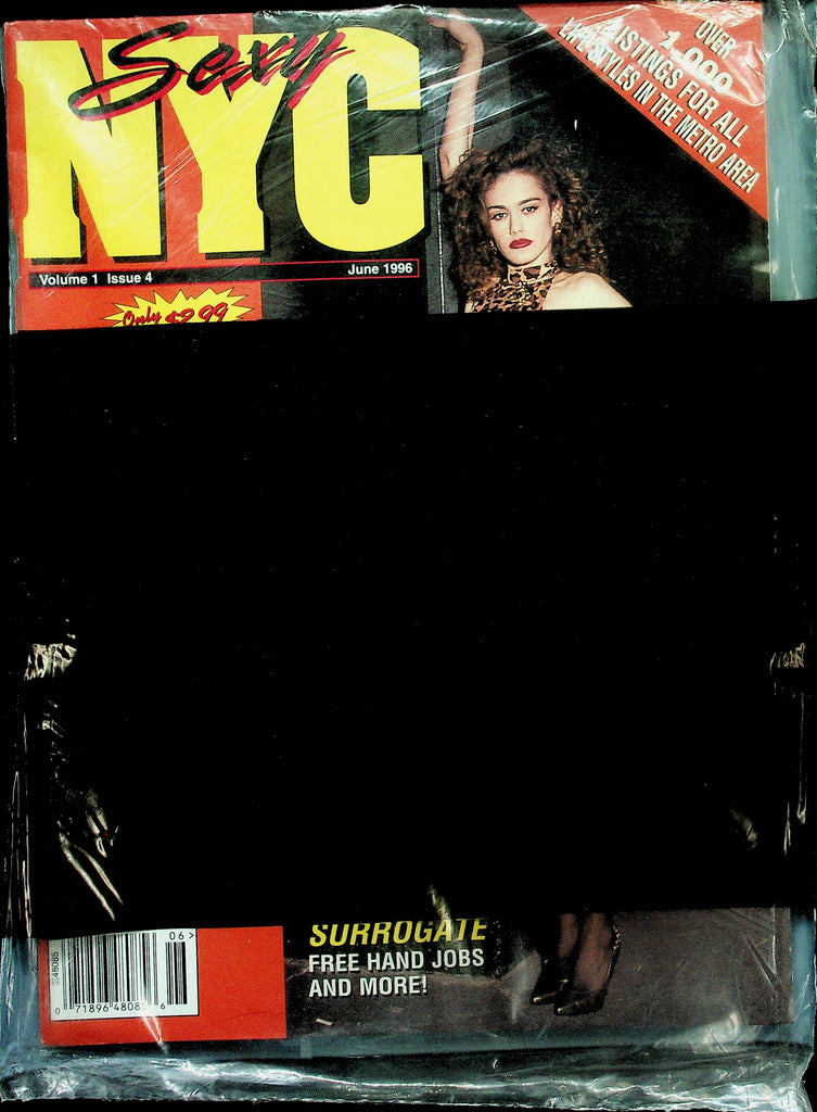 Sexy NYC Magazine   vol.1 #4  June 1996 new/sealed  102825lm-p
