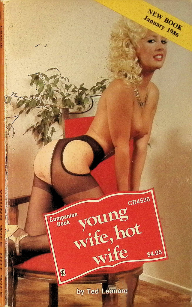Young Wife Hot Wife by Ted Leonard January 1986 CB4536  Greenleaf Classics Adult Paperback Novel 071025AMP