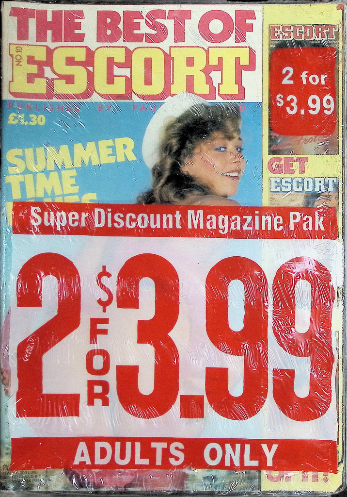Lot of 2 Magazines: The Best of Escort #10 & Knave    New/Sealed 1980s 091926LLP