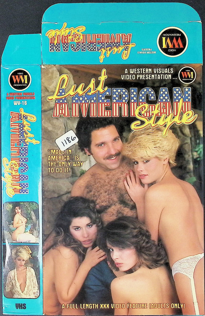 Lust American Style with Susan Hart, Cherri Genevieve, Gale Force Adult VHS WVI Presentation 032426AKVHS