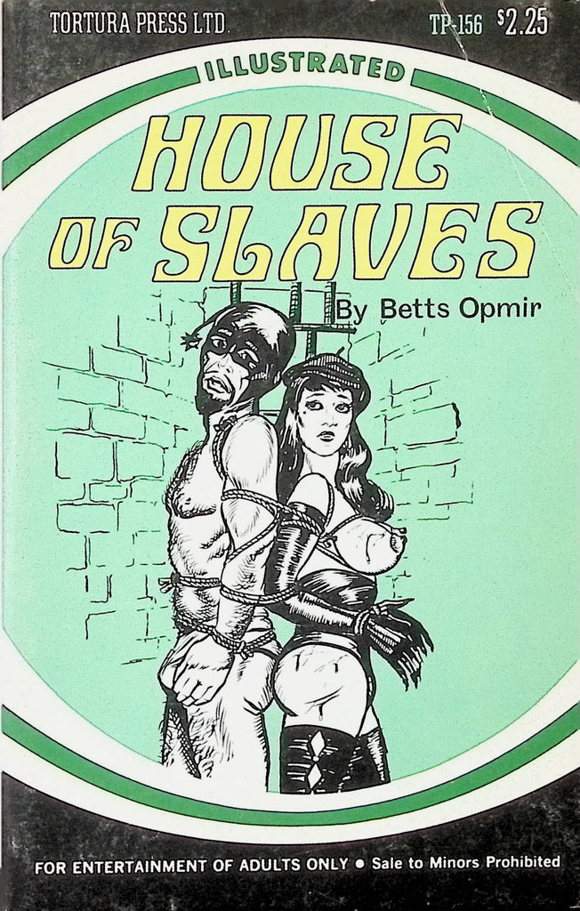 House of Slaves by Betts Opmir Tortura Press TP-156 1972 Personal Library Adult Erotic Paperback Novel-060324AMP