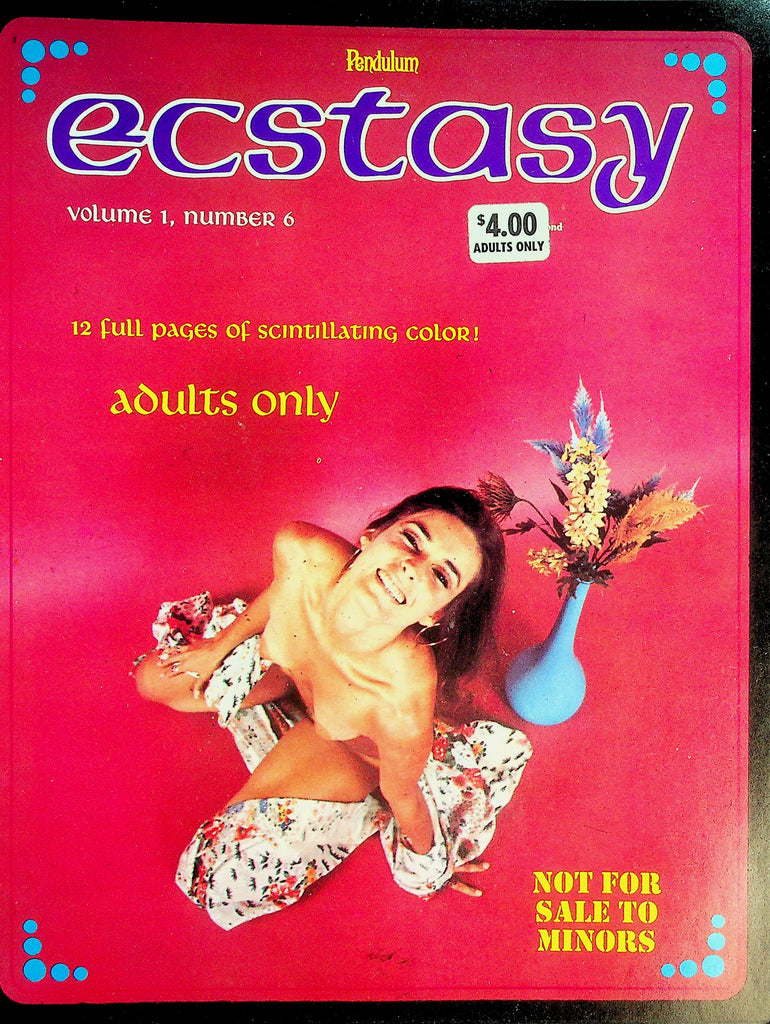 Ecstasy Magazine  Angie Digs Fruits / Stunt Girl  vol.1 #6  1970     090926lmp-GSC