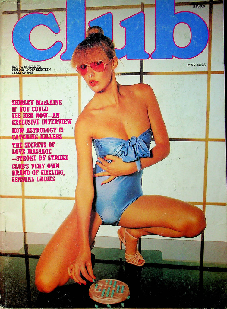 Club Magazine Shirley MacLaine May 1978 102723RP