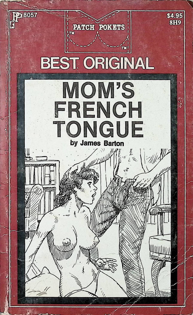 Mom's French Tongue by James Barton PP8057 1976 Patch Pokets Book Adult Paperback Novel-091224AMP