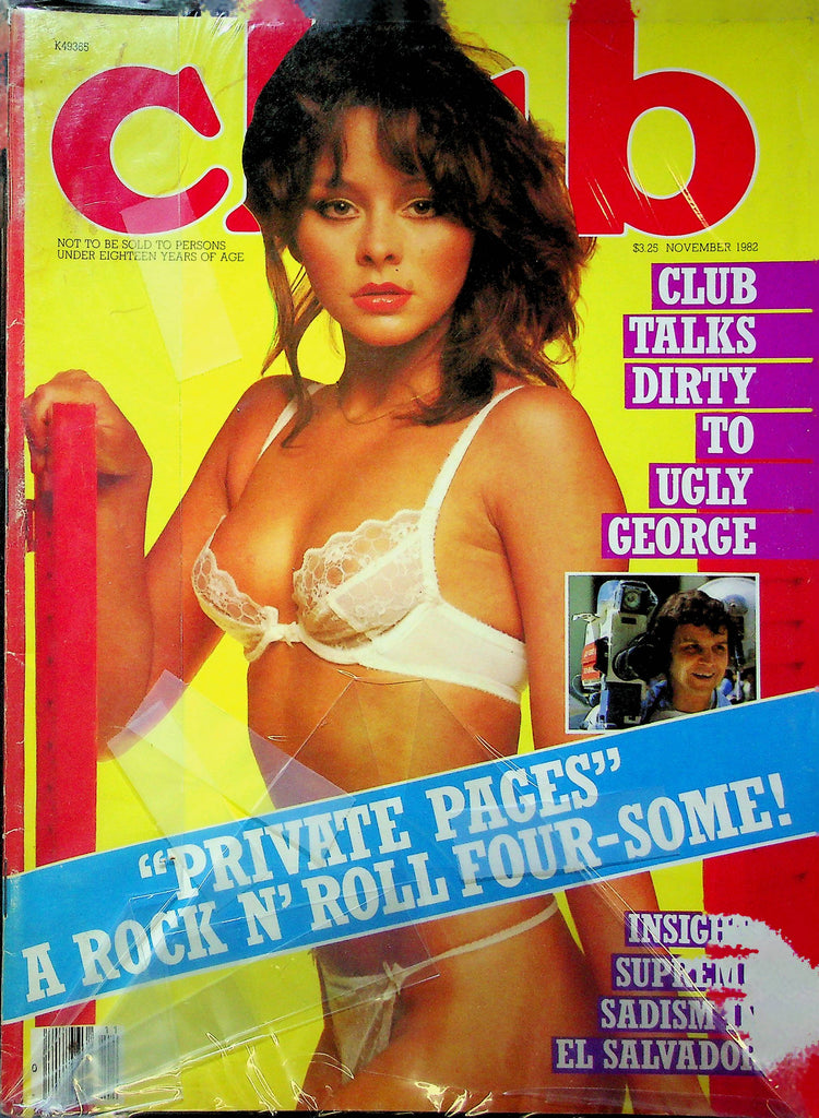 Club Magazine Ugly George November 1982 082323RP