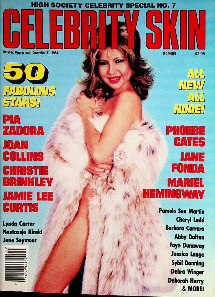 Celebrity Skin Magazine  Pia Zadora, Joan Collins, Christie Brinkley  #7  1984  060723lm-p