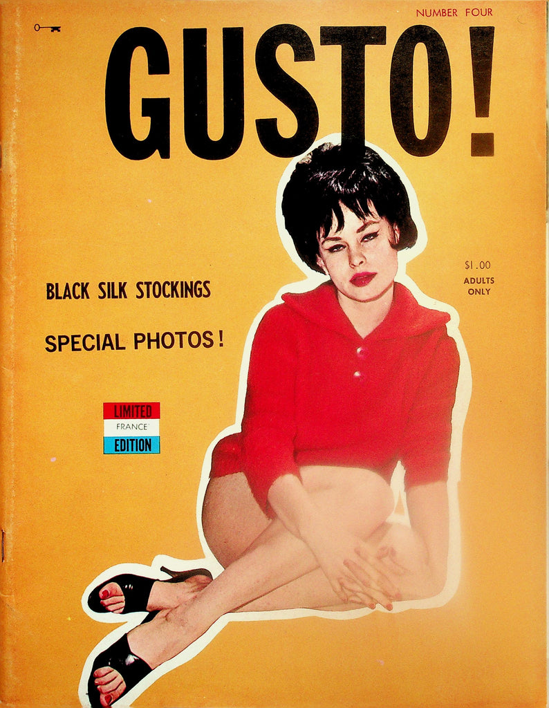 Gusto! Magazine   Black Silk Stockings Special Photos! vol.1 #4 1963  France Limited Edition   111225lm-p