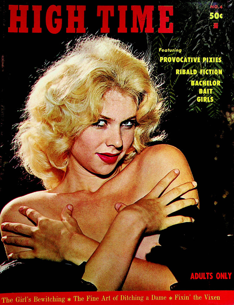 High Time Busty Magazine  Sally  #4 1960's     042923lm-p2