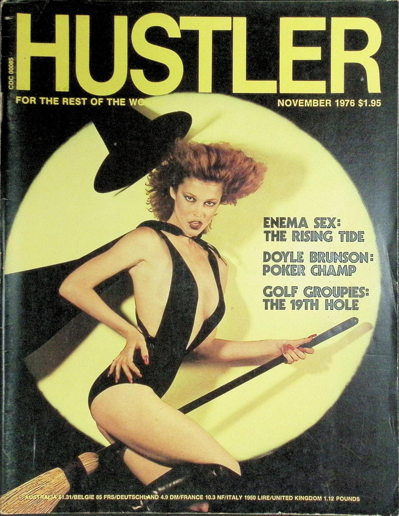 Hustler Magazine November 1976 Doyle Brunson Poker Champ   102426LLP