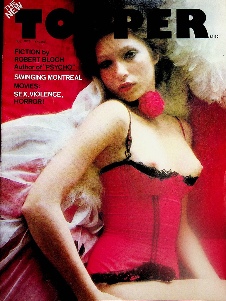 Topper Vintage Magazine  Centerfold Girl Lenore July 1975   022425lm-p
