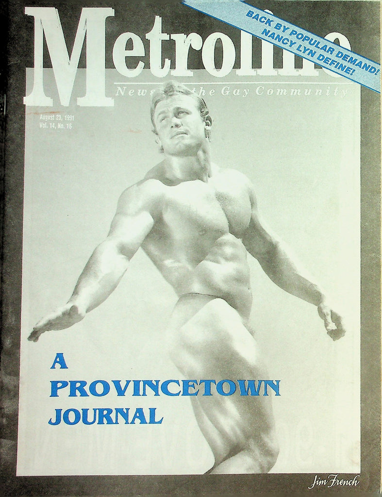 Metroline News Of The Gay Community Magazine   A Provincetown Journal   August 23, 1991    062026lmp-GSC