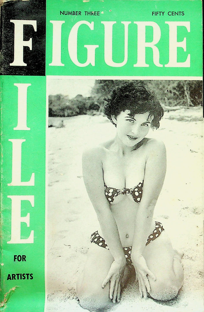 Figure File For Artists Digest  Beautiful Nude Models  #3 1950's  100426lmp-GSC