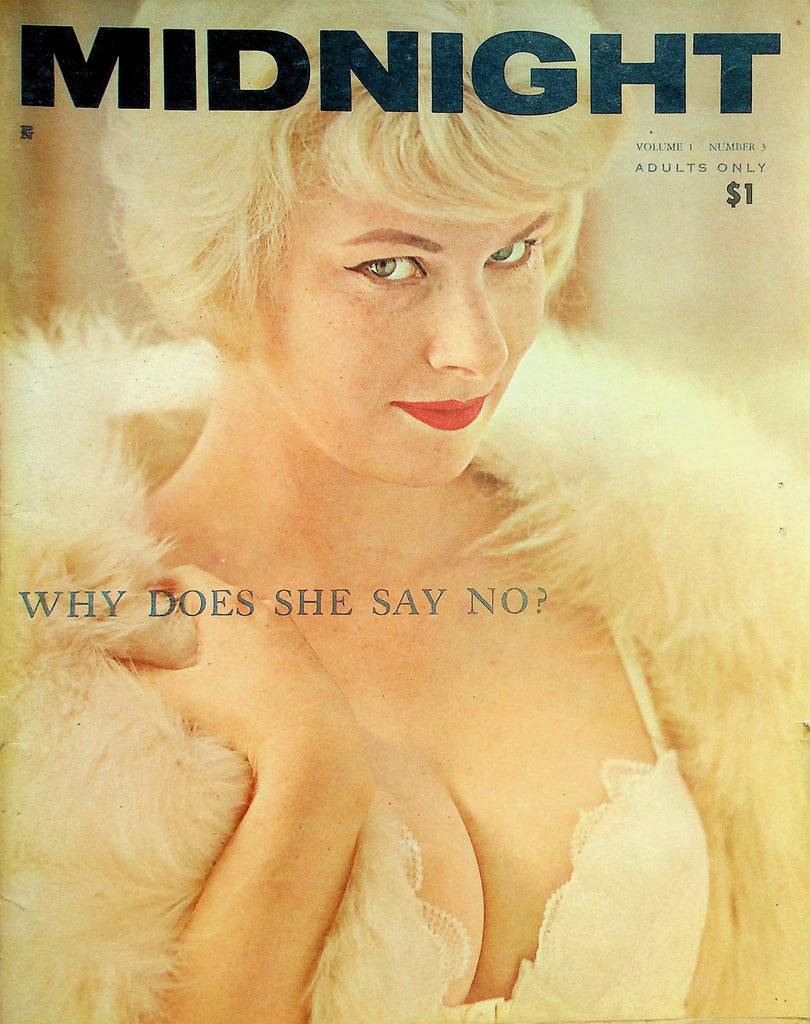 Midnight Magazine  Why Does She Say No? / Midnight Pool Party  vol.1 #3  1961   092226lmp-GSC