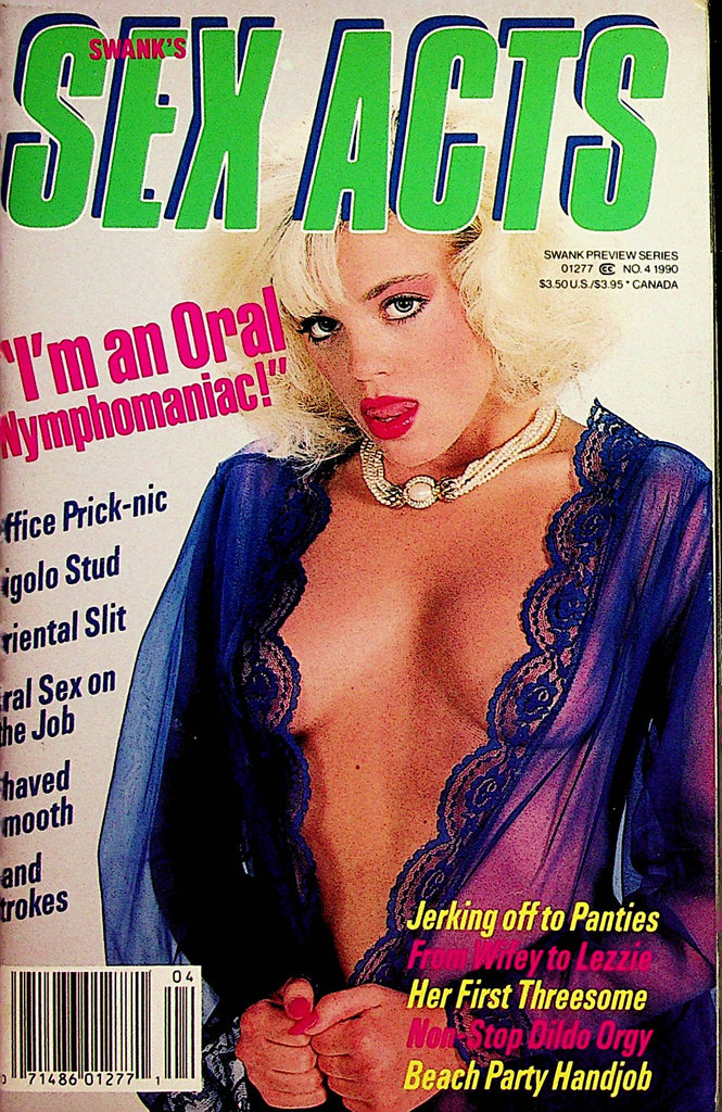 Sex Acts Digest  "I'm An Oral Nymphomaniac!"   #4 1990   090923lm-p