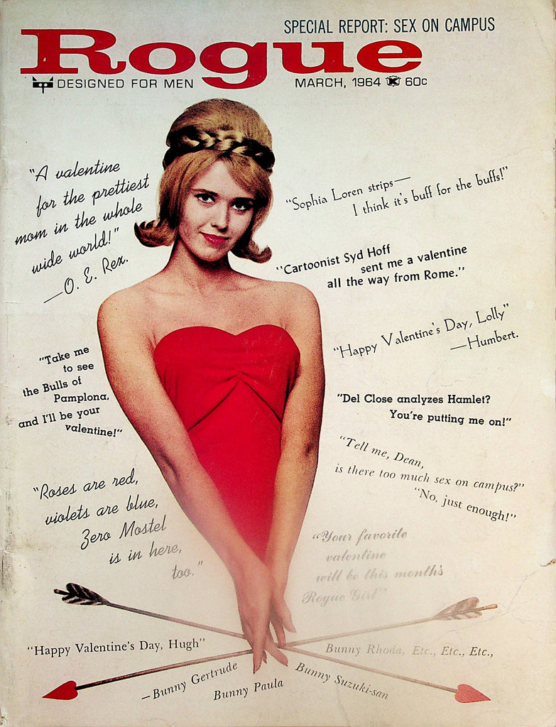 Rogue Magazine  Centerfold Girl Julie  March 1964   021125lm-p