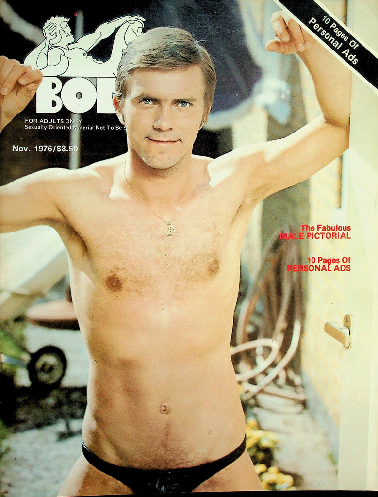 Body Gay Magazine  The Fabulous Male Pictorial / Body Of The Month Dieter  November 1976   102126lmp-GSC