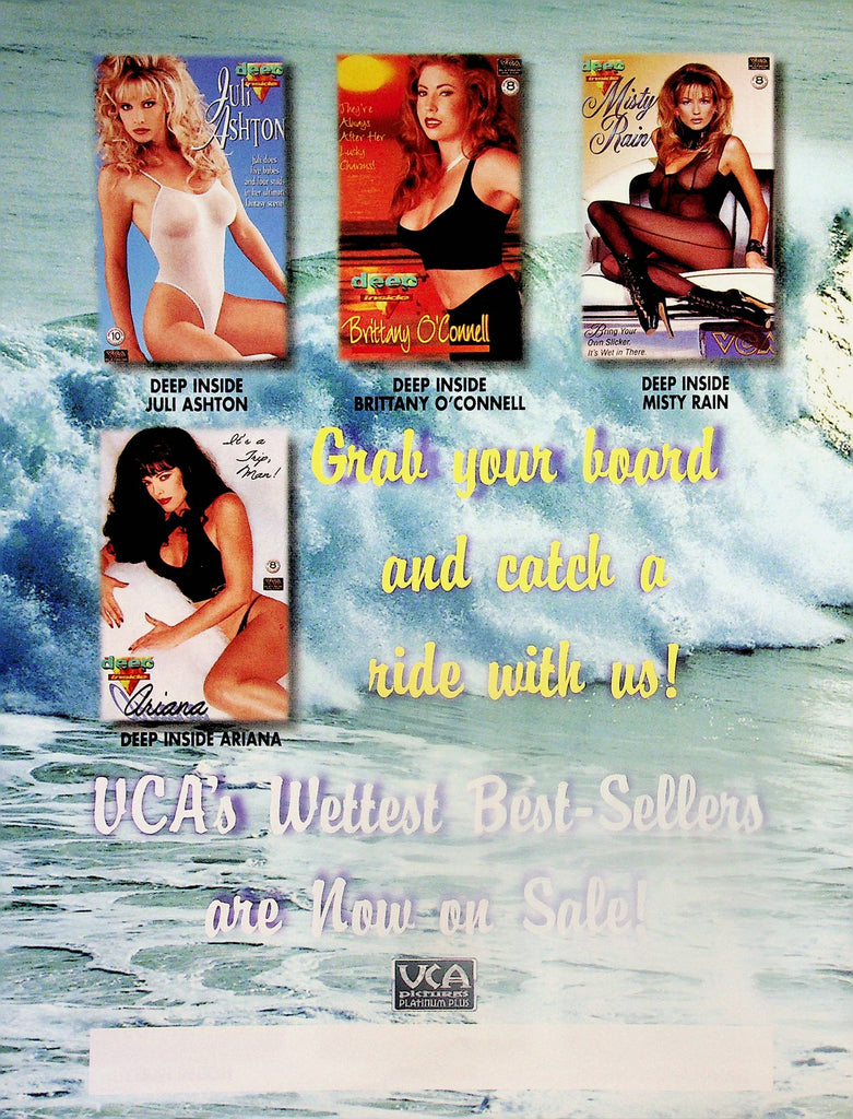 VCA's Wettest Best Sellers Movie Slick  Deep Inside Juli Ashton, Brittany O'Connell, Misty Rain & Aiana     060225lm-p