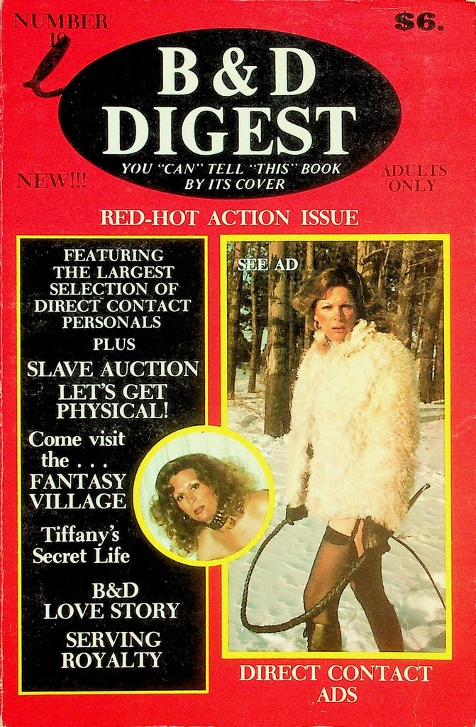 B & D Digest Fetish Contact Magazine  Tiffany's Secret Life  #19  1983   050126lmp