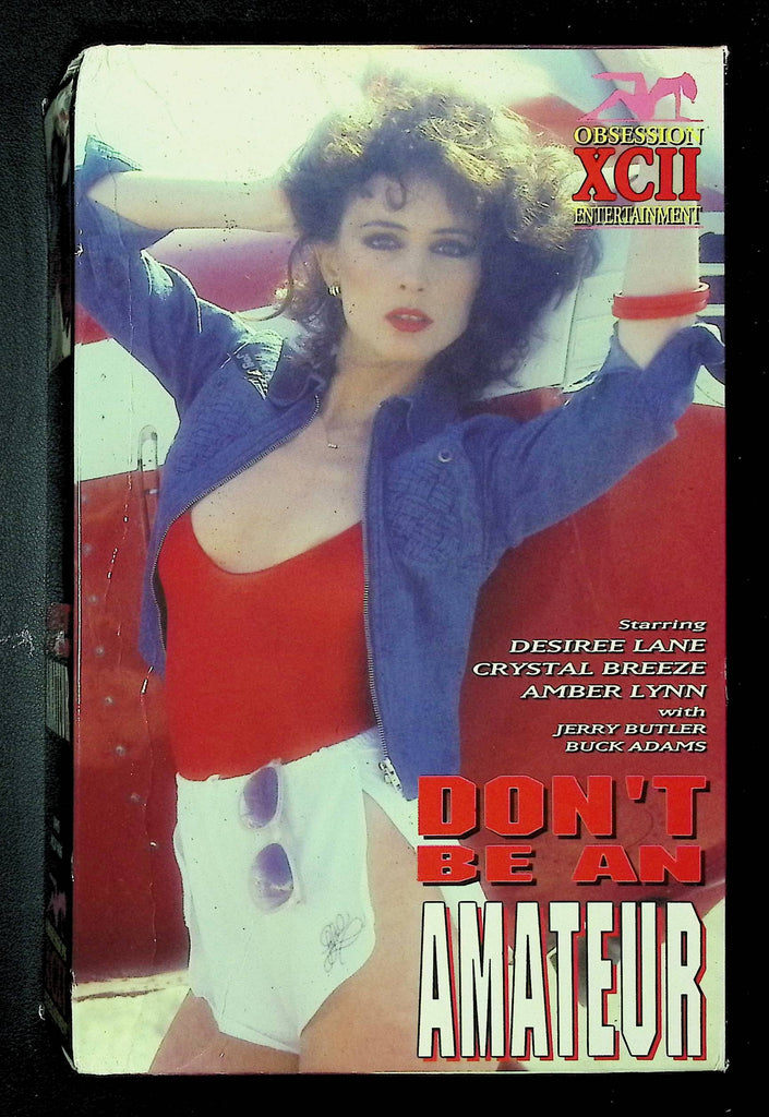 Don't Be An Amateur Obsession Entertainment VHS Desiree Lane Crystal Breeze 061625DMVHS