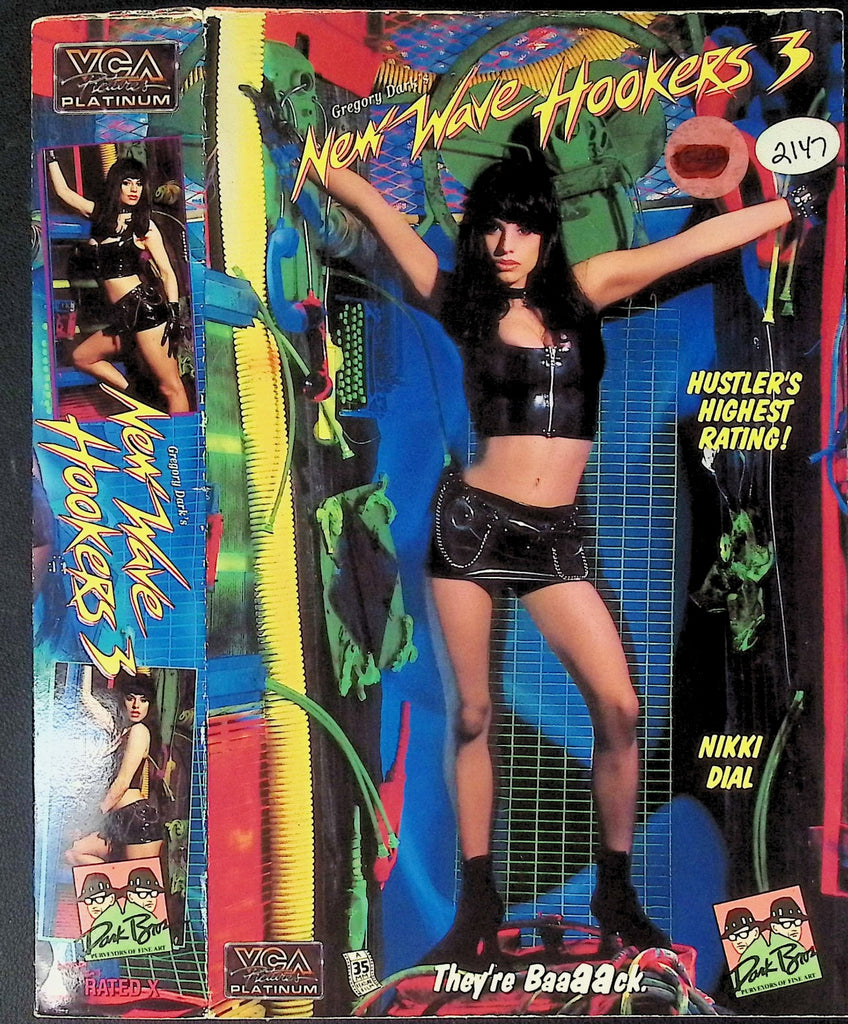 New Wave Hookers #3 with Nikki Dial Danyel Cheeks PJ Sparxx Adult VHS VCA Pictures Platinum Dork Bros 042226AKVHS3