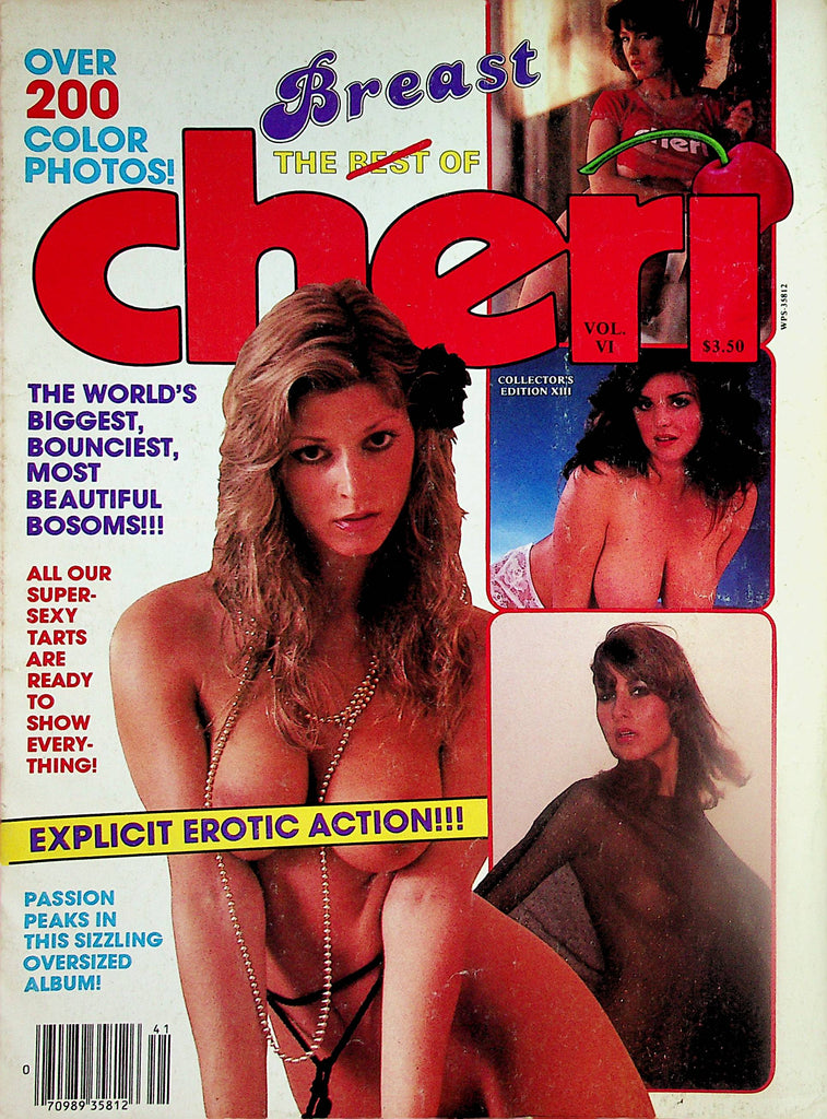 The Breast Of Cheri Magazine    Charity's Community Chest / Barbie's Booby Trap  vol.VI  1984    032524lm-p