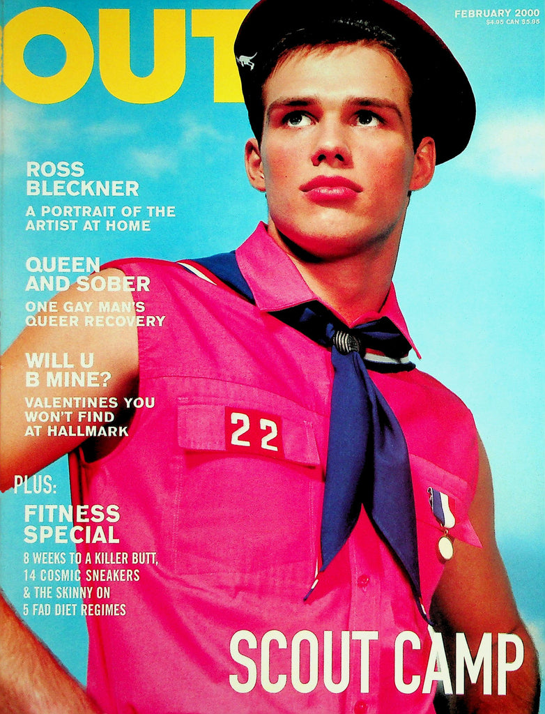 Out Gay & Lesbian Magazine  Scout Camp / Will U B Mine? February 2000   042426lmp