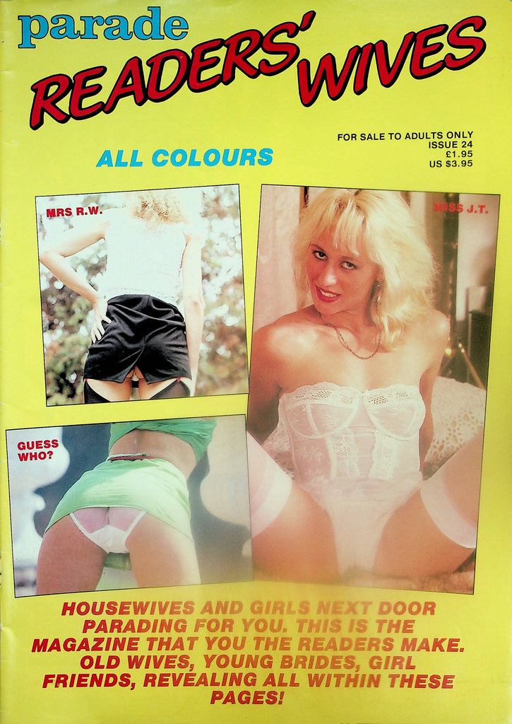 Parade Readers' Wives Magazine   Miss J.T.   #24  1990's    102725lm-p