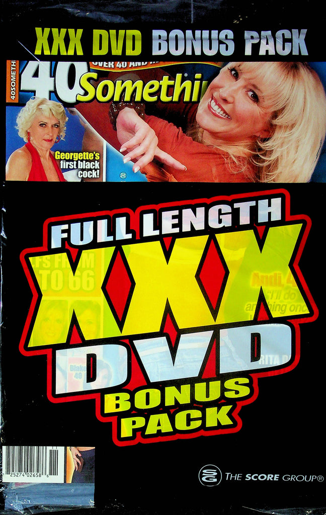 40 Something Magazine Georgette's First Black Cock May 2011 SEALED W/DVD 020824RP