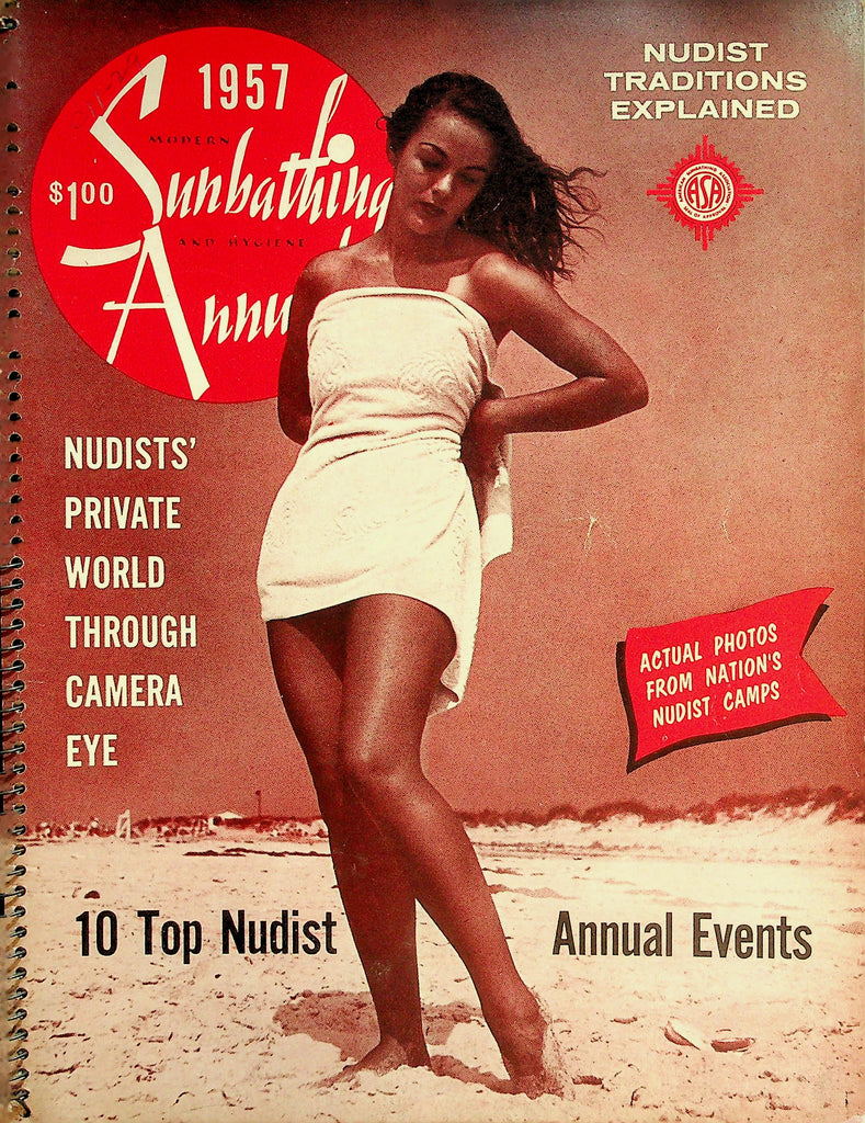 Modern Sunbathing And Hygiene Annual Magazine   10 Top Nudist Annual Events  1957   080126lmp-GSC