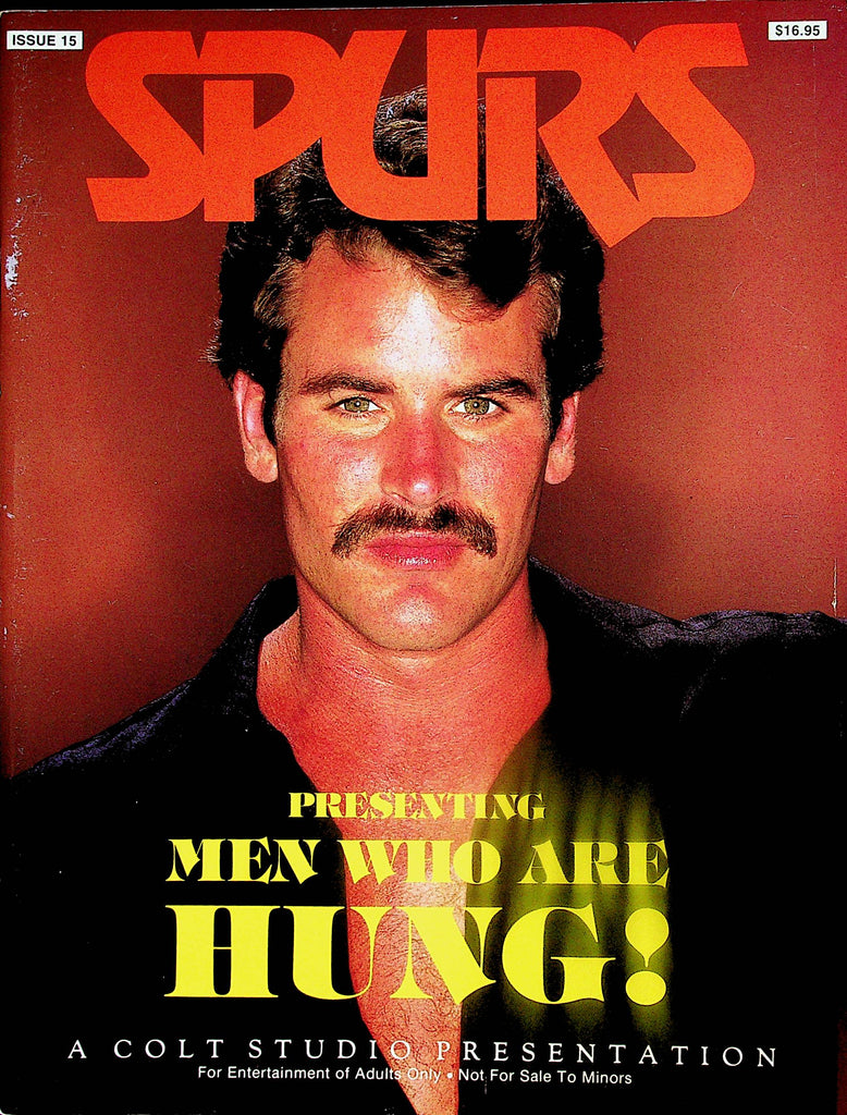 Spurs Presenting Men Who Are Hung!  Gay Magazine  #15  1988  Colt Studio      102524lm-p