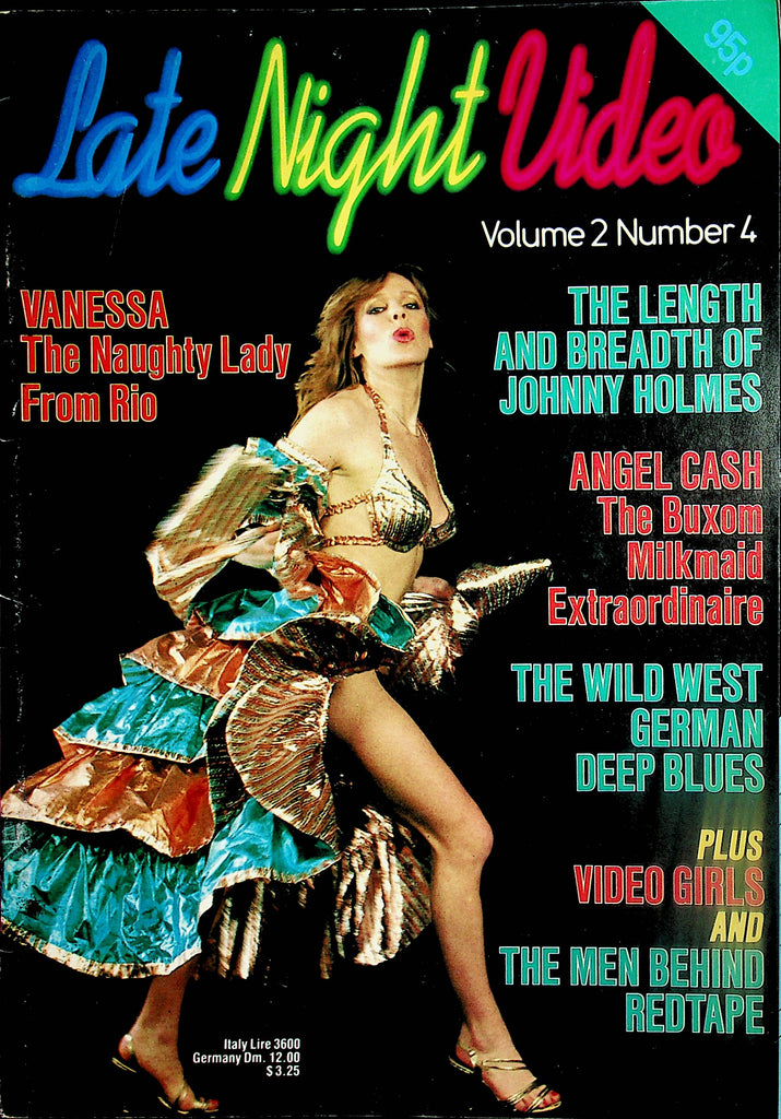 Late Night Video Magazine  Vanessa Del Rio / John Holmes vol.2 #4  1980's       112823lm-p2