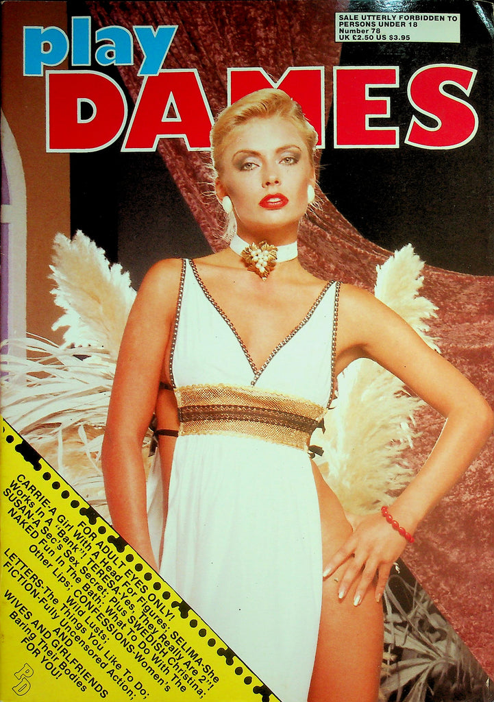 Play Dames Magazine  Centerfold Girl Teresa  #78  1987   042426lmp
