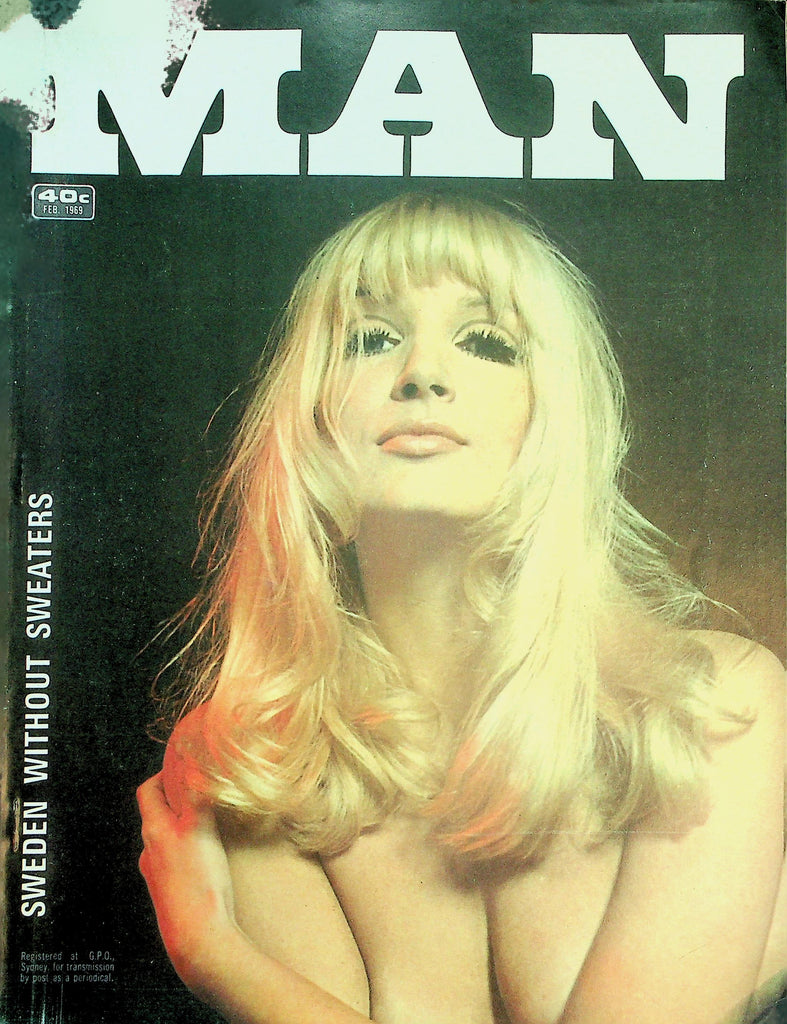 Man Magazine  Sweden Without Sweaters / Girl Of The Month Christene     011926lmp