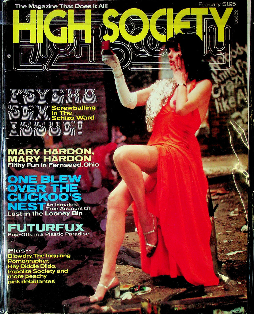 High Society Magazine Psycho Sex Issue Ft. Mary Hardon February 1977 050225RP