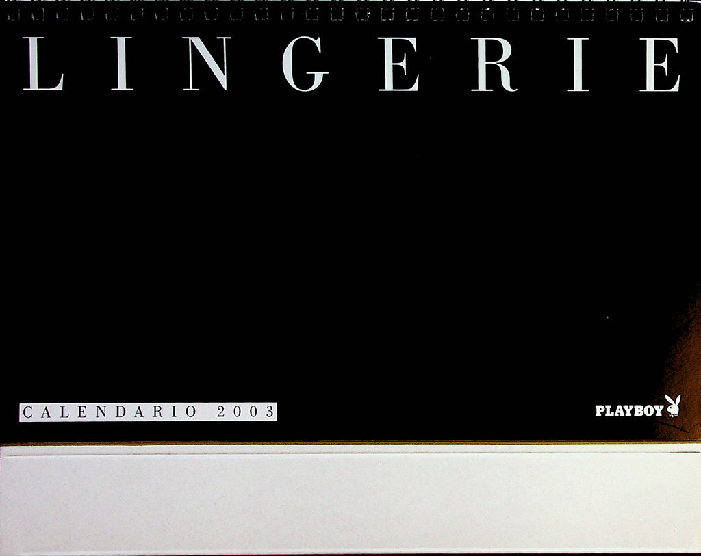 Playboy Italian International Lingerie Calendar 2003     071423lm-p2
