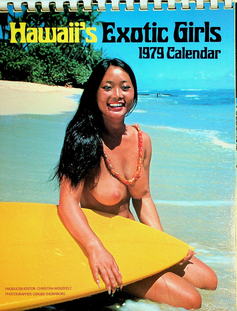 Hawaii's Exotic Girls 1979 Wall Calendar   071826lmp-GSC