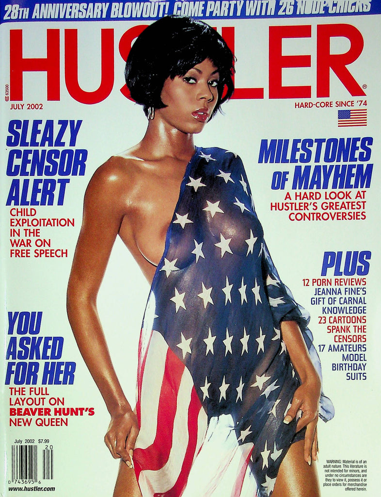 Hustler Magazine Victoria 28th Anniversary July 2002 110723RP