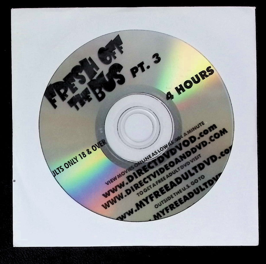 Fresh Off the Bus #3 - Case/Cover Art Not Included - Adult 4 Hour DVD - 081925AKDVD-A