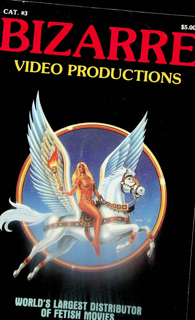 Bizarre Video Productions Catalog Distributor Of Fetish Movies  #3 1980's  060725lm-p