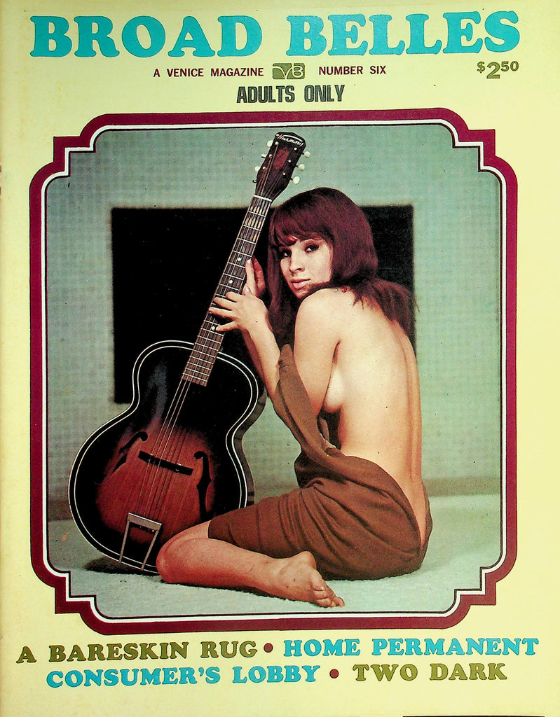 Broad Belles Magazine  Covergirl Roz #6 1970    091826lmp-gsc