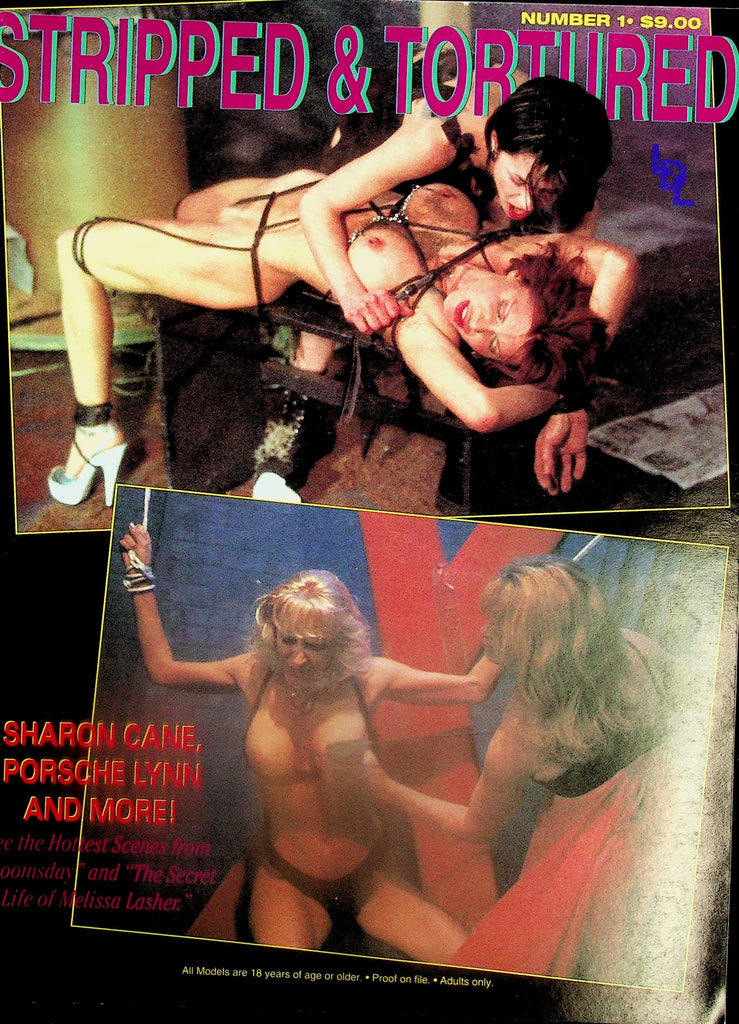 Stripped & Tortured Bondage Magazine  Sharon Cane, Porsche Lynn & More! #1  1998    071125lm-p