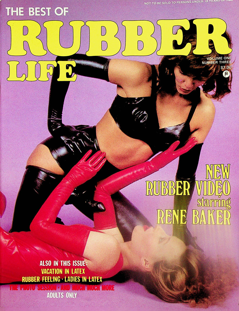 The Best Of Rubber Life Fetish Magazine  New Rubber Video Starring Rene Baker  vol.1 #3 1985       033024lm-p