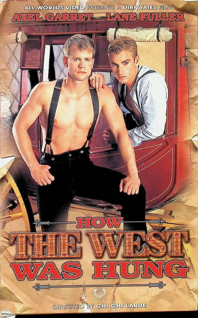 How the West was Hung Chi Chi Larue Axel Garret Lane Fuller All Worlds Video 1999 Gay Male VHS 092024AMPVHS