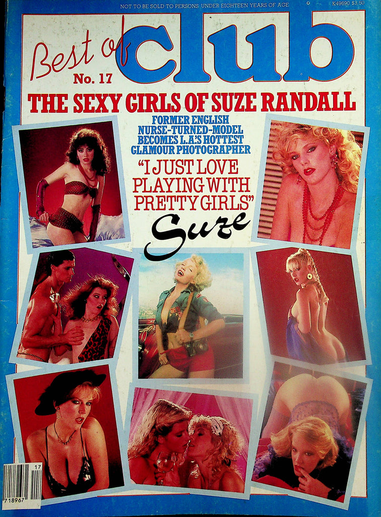Best Of Club Magazine  The Sexy Girls Of Suze Randall  #17  1982 Paul Raymond    022425lm-p