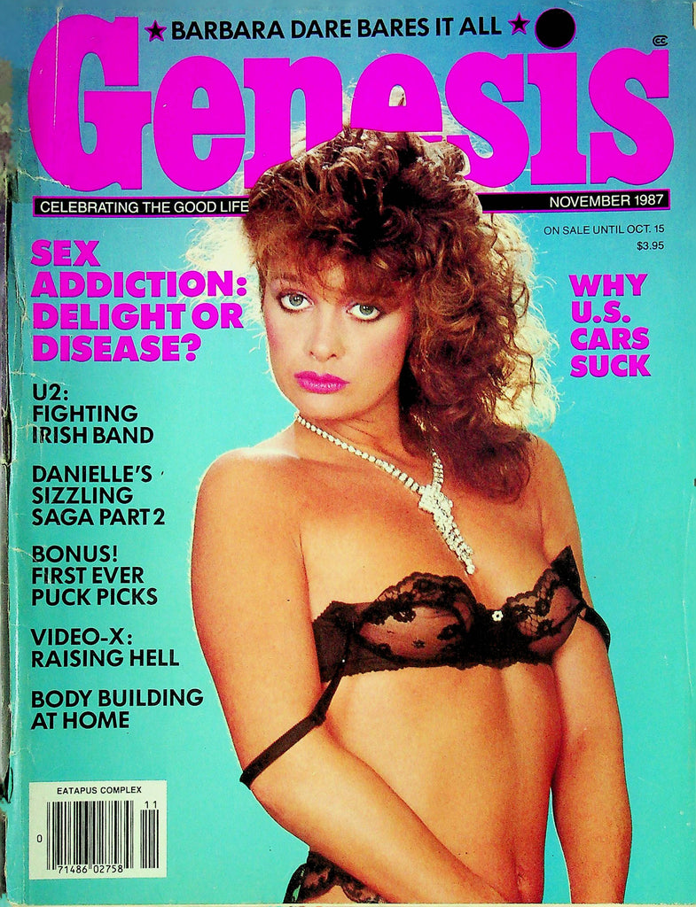 Genesis Men's Magazine Yvonne & Carly November 1987 062024RP