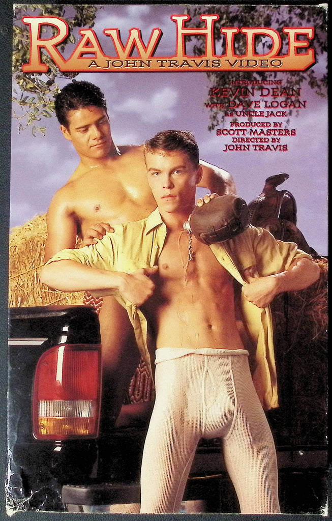 Raw Hide A John Travis Video Studio 2000 Gay VHS 1994 101824JKVHS2