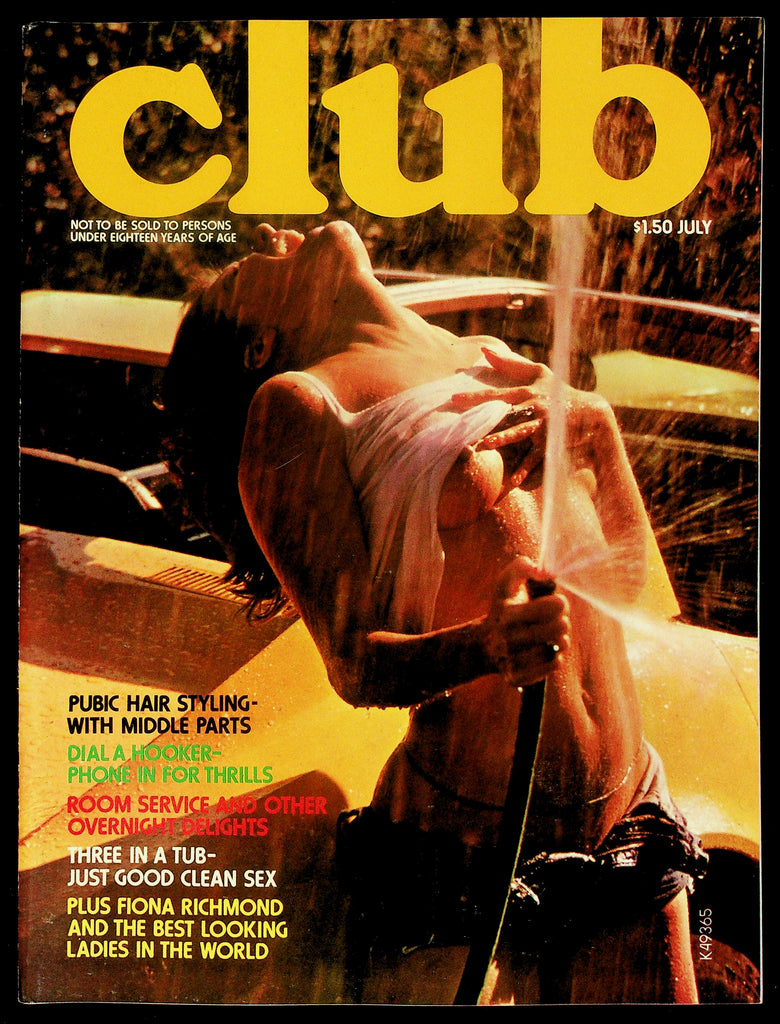 Club Adult Magazine - "Fiona Richmond Feature & More" Vol. 1, No. 6 / July 1975 081426hrp-23