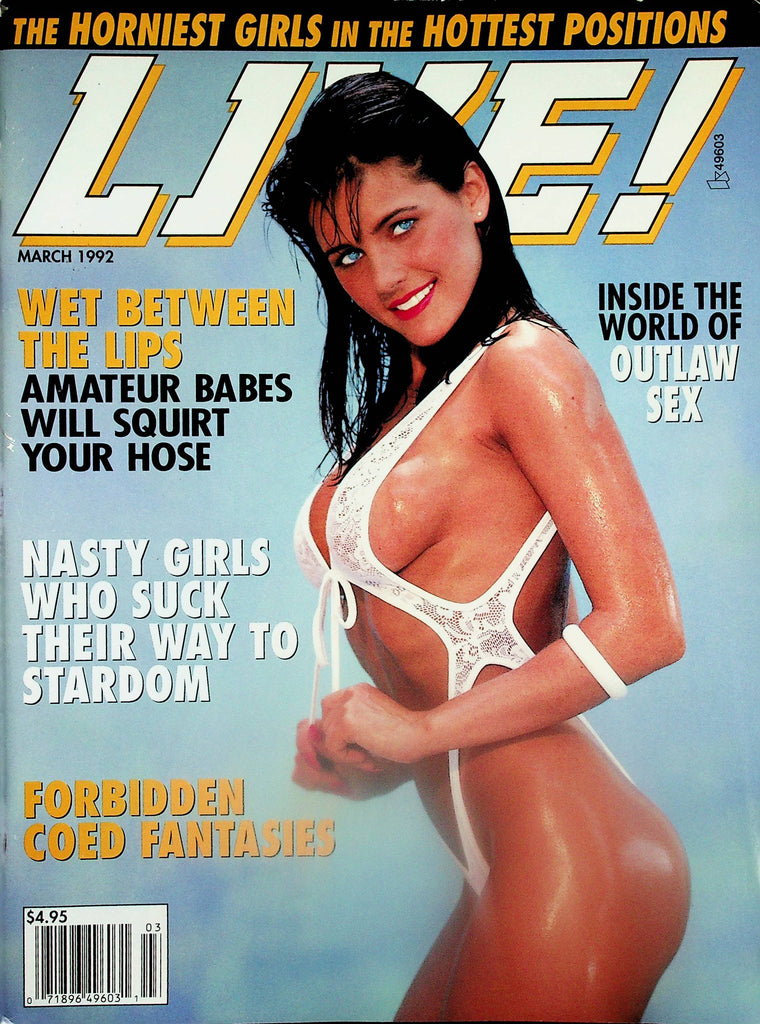 Live! Magazine  Wet Between The Lips  March 1992   081025lm-p