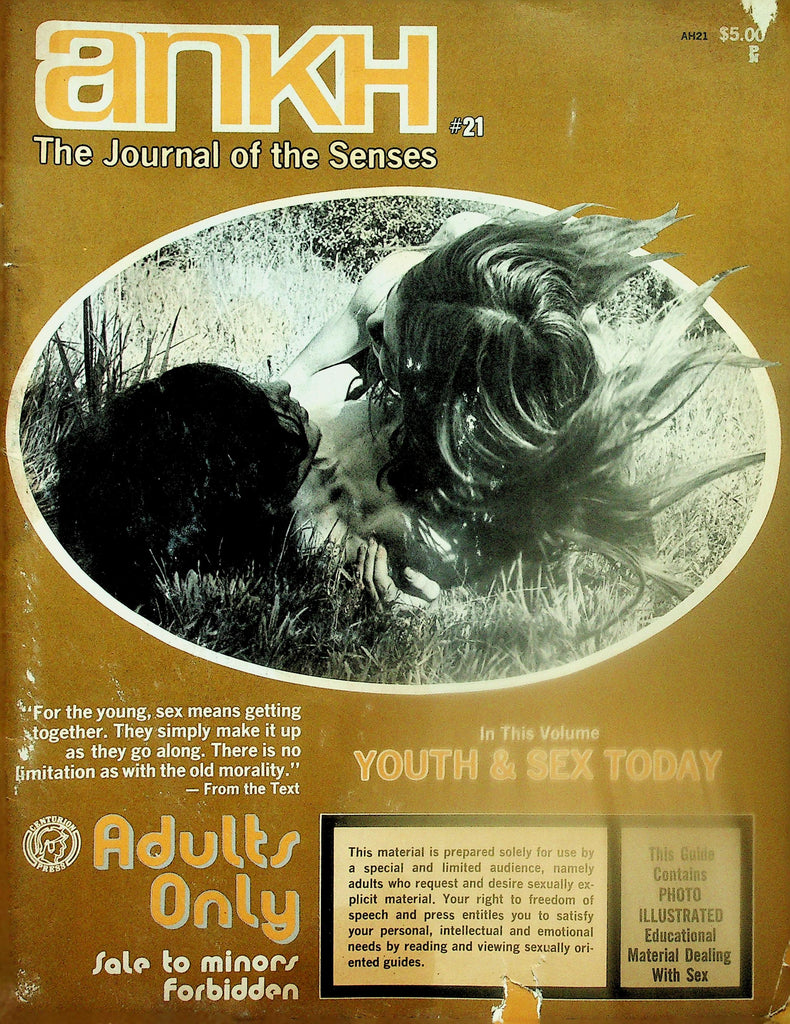 Ankh Magazine  The Journal Of The Senses: Permissiveness vs. Sexual Sophistication  vol.6 #1 1972    122125lmp
