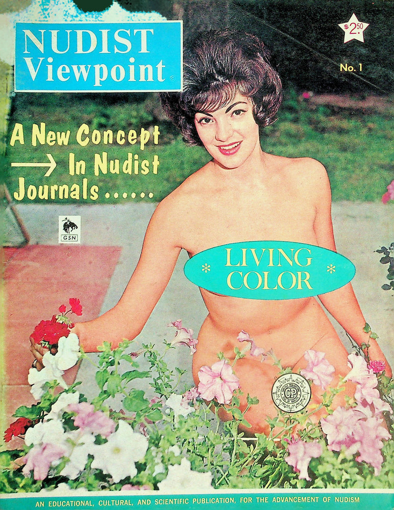 Nudist Viewpoint Magazine  The Day The Air Felt Free  #1 1960's 070426lmp-GSC